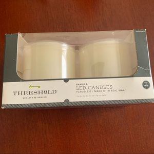 Threshold Vanilla LED Candles